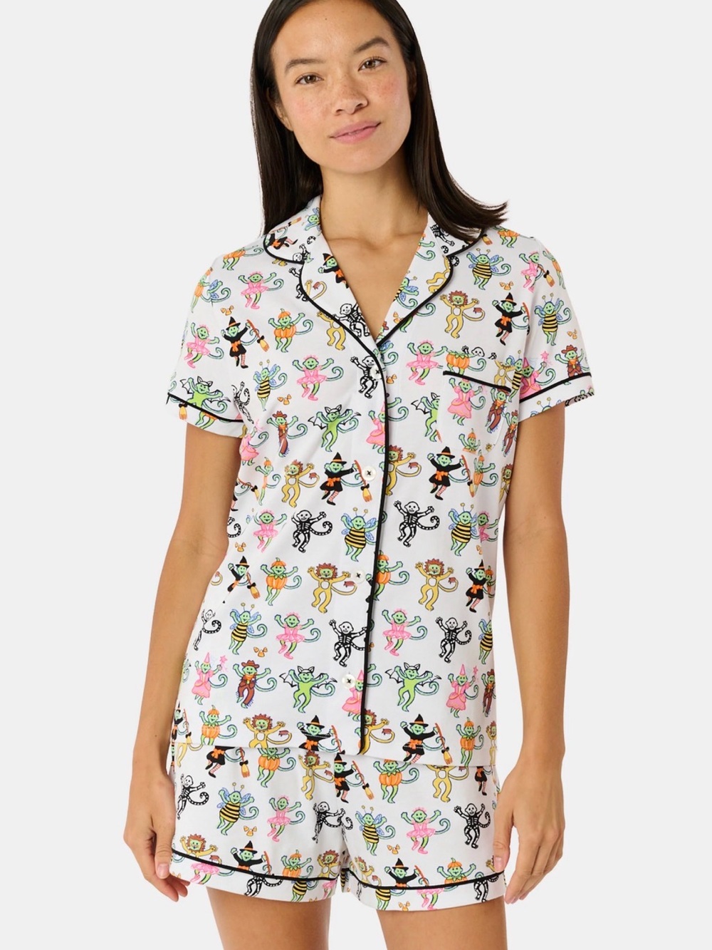 ⭐️NWT⭐️ Roller Rabbit Boo Crew PJ Shorts Set